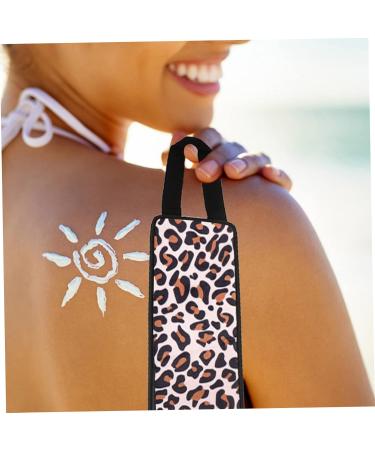 TOVINANNA Leopard Pull Back Self Tanner Strip Self Tan Applicator Self Tanning Back Applicator Tan Mitt Applicator for Back Self Tan Back Applicator Tanning Oil Strip Tool Fiber Lotion - Buy Online on GoSupps.com