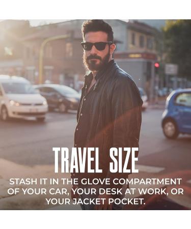 Wild Willies Natural Boar Bristle Beard Brush - Small Travel Size for Professional Grooming - Buy Online on GoSupps.com