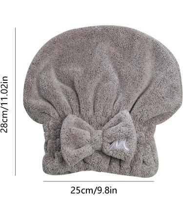 Yuyi Hair Towel Wrap - Super Absorbent Bamboo Hair Drying Turban for Women | Perfect for Long Short & Curly Hair - Buy Online on GoSupps.com