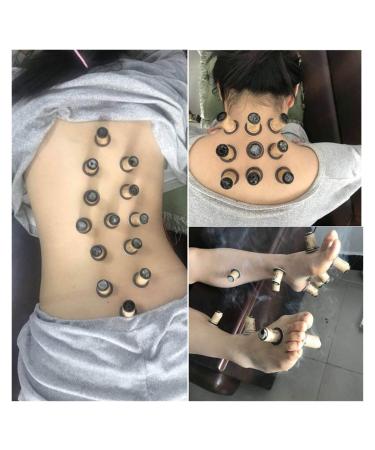YANHAO Moxa Rolls Sticks 30pcs Moxa Artemisia Tube Self-Stick Moxibustion Sticker Heating Point Warm Meridian Moxa Rolls