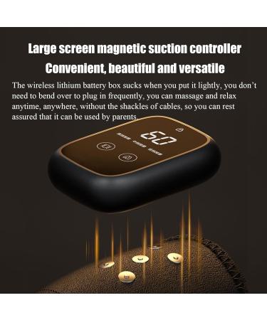 FoRes Heated Smart Knee Braces - Wireless Massager with 3 Massage Levels & 5 Temperature Settings for Pain Relief & Relaxation | 5000mAh Battery - International Shipping Available - Buy Online on GoSupps.com