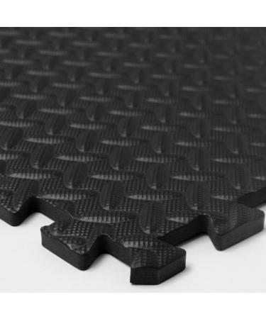 Buy EYEPOWER 4-Pack 1cm Floor Protection Mats - 63x63 Fitness Mat 1.6qm - Durable Edge-Protective Mats for Home Gym - Buy Online on GoSupps.com