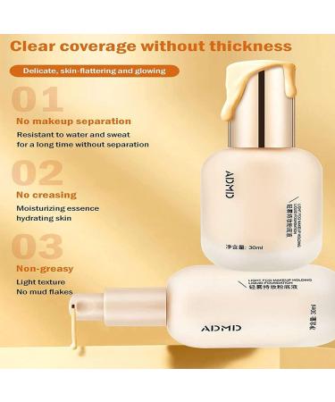 ADMD Hydrating Waterproof Liquid Foundation | Long Lasting BB Cream Concealer Primer - Natural Color - Buy Online on GoSupps.com