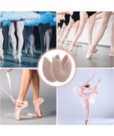 Gleavi Toe Bag Pads - Gel Toe Protection for Dance Ballet & Gymnastics | Elastic Toe Caps & Ouch Pouch - 10x9.5 cm - Buy Online on GoSupps.com