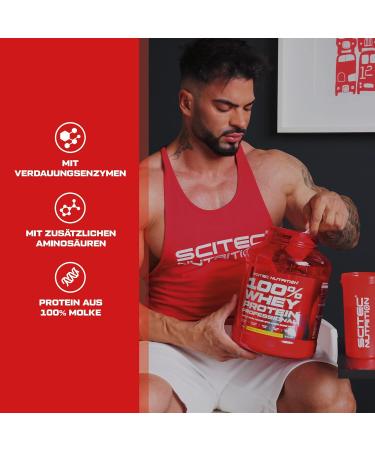 Buy Scitec Nutrition 100% Whey Protein Professional - Vanilla Very Berry 920g | International Shipping Available - Buy Online on GoSupps.com