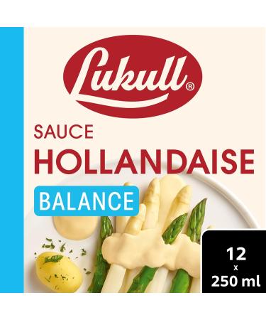 Lukull Ready-to-Serve Hollandaise Sauce 250ml - Pack of 12 | International Shipping Available - Buy Online on GoSupps.com