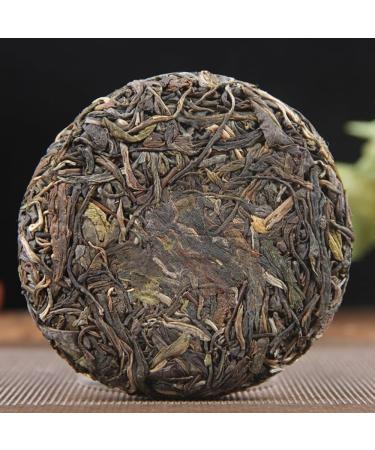 HQZM Yunnan Bulang Mountain 200g 100g * 2 PuErh Raw Tea Small Cake The Charming Choice of Chinese Tea - Buy Online on GoSupps.com