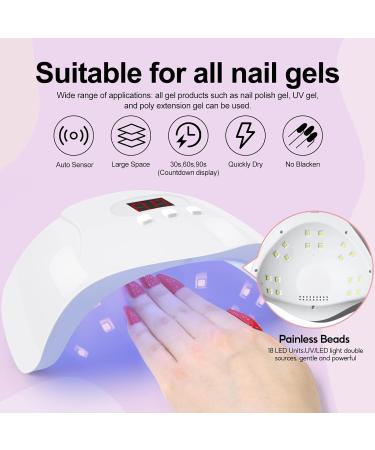 Manicure Gift Starter Kit - Complete DIY Nail Set for Home Use | All-in-One Nail Care - Buy Online on GoSupps.com