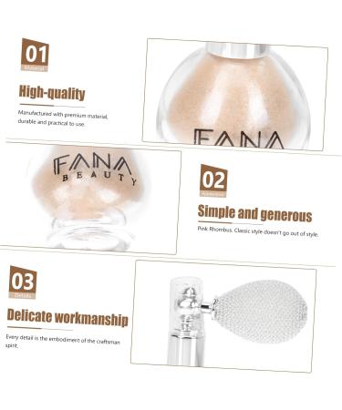 TEHAUX 3 Pcs Spray Glitter Glass Sprayer Glitter Powder Sprayer Highlight Powder Bottle Face Powder Body Ivoryx3pcs 7x5.5cmx3pcs - Buy Online on GoSupps.com
