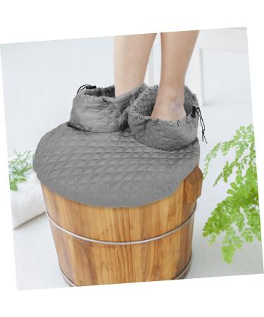 Beatifufu Thermal Insulation Foot Bath Cover Foot Bath Bucket Cover Foot Bucket Protector Dual Bucket Foot Basin Cover Foot Soaking Dual Basin Cover Bucket Covers Foot Washing Barrel Cover - Buy Online on GoSupps.com
