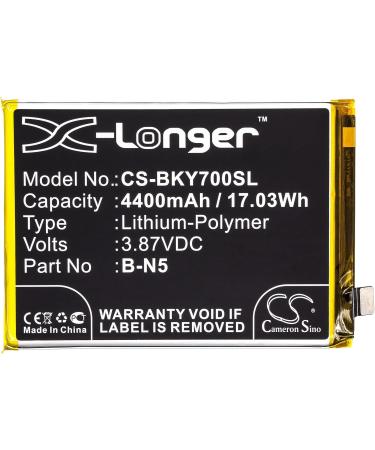 B-N5 Replacement Battery for V2002 V2002A Y70S Y51s 5G | High-Capacity 4400mAh Battery - Fast International Shipping - Buy Online on GoSupps.com
