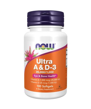 Now Foods Ultra A & D3 100 Softgels