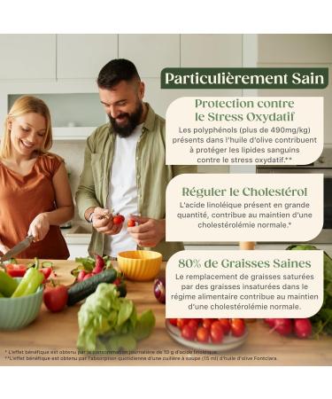 FONTCLARA Picual Extra Virgin Olive Oil from Spain award winning slightly fruity roasting cooking & garnishing cold pressed 0.5l bottle - Buy Online on GoSupps.com