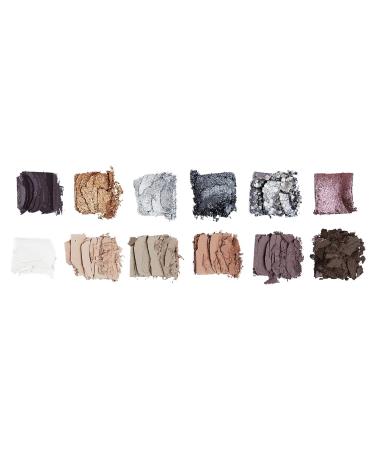 Revolution Beauty The Rebel Icon Eyeshadow Palette Gift Set - Smokey Eye Palette & Blending Brush | Vegan & Cruelty-Free Holiday Gift - Buy Online on GoSupps.com