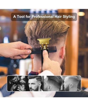 URAQT Cordless Hair Clippers for Men - Electric Beard Trimmer Set with Waterproof Detail Shaver - T-Blade Grooming Kit with 4 Guide Combs and 2 Hair Combs - Buy Online on GoSupps.com