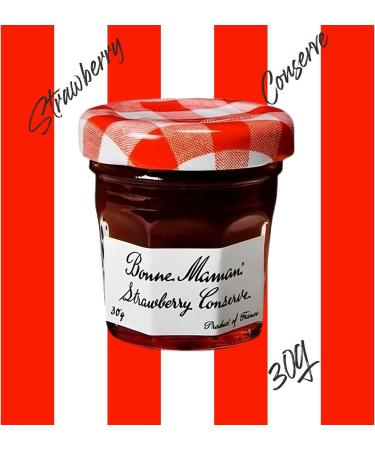 Bonne Maman Jam Pick N Mix - Choose From 4 Flavours | Strawberry-Conserve Apricot-Conserve Raspberry-Conserve Bitter Orange Marmalade 30g - Pack of 40 (10 of Each) - Buy Online on GoSupps.com