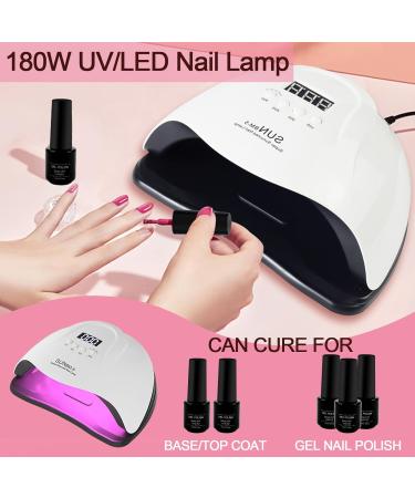 Shop Acrylic Nail Kit: Complete Set with Glitter & Carving Powder for Beginners - 9 Colors for Perfect Nail Extensions - Buy Online on GoSupps.com