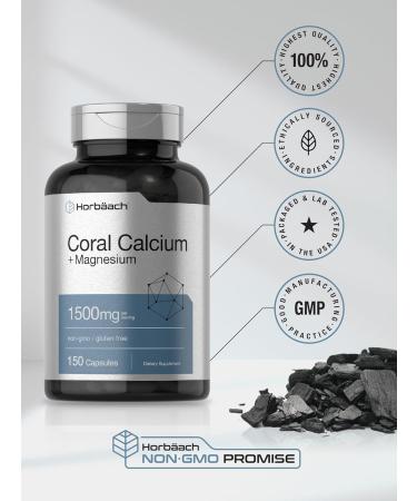 HorbÃ¤ach Coral Calcium 1500mg - 150 Capsules - Buy Online on GoSupps.com