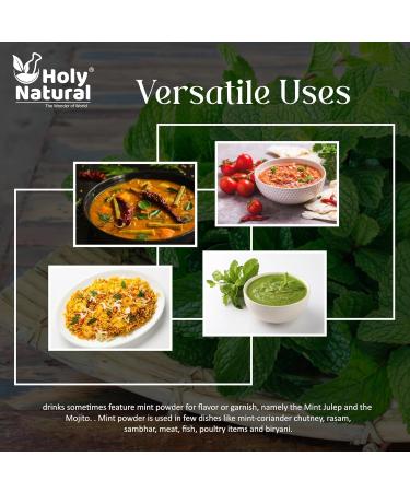 Yang mint powder (100g) (pudina powder) super food and healthy use for drinks juices and sprinkle on dishes. - Buy Online on GoSupps.com