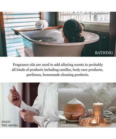 EUQEE 6PCS Men's Fragrance Oils Gift Set - Premium Grade 10ml Scents for Men's Pubs - Leather, Sweet Tobacco, Dragon's Blood, Sandalwood, Bay Rum, Cedarwood - Buy Online on GoSupps.com