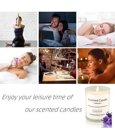 VETOUR Gardenia Soy Candle 5.3oz | 40 Hours Burn Time | Aromatherapy Set with Natural Essential Oils | Perfect Gift for Women | Mother's Day, Christmas - Buy Online on GoSupps.com