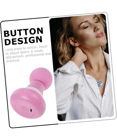 Beavorty Mini Percussion Muscle Massage Device Deep Tissue Massage Tool for Back & Fitness Compact ABS Pink Design | 2 Sets - Buy Online on GoSupps.com