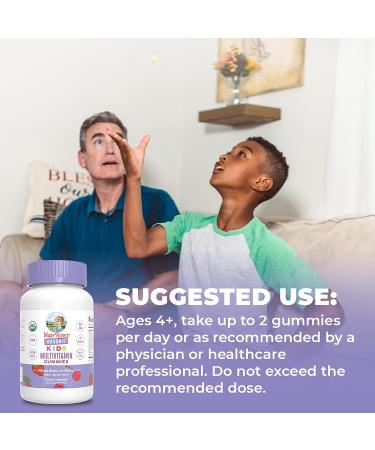 MaryRuth's USDA Organic Kids Multivitamin Gummies | Ages 4+ | 60 Count - Buy Online on GoSupps.com