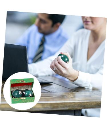 Gleavi 6 Pack Health Massage Handballs - Chinese Stress Relief Balls for Adults - Perfect for Hand Massage & Relaxation - Buy Online on GoSupps.com