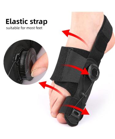 Bunion Corrector with Toe Spacers | KissDate Adjustable Big Toe Straightener for Women | Effective Bunion Relief & Correction - Buy Online on GoSupps.com