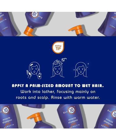 It's A 10 Miracle Shampoo Plus Keratin 33.8 Ounce 33.8 Fl Oz (Pack of 1) - Buy Online on GoSupps.com