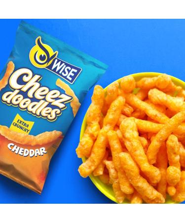 Wise Snacks Dipsy Doodles Wavy Corn Chips Original 2.75oz (Pack of 24) Gluten-Free Whole Grain Chips - Buy Online on GoSupps.com