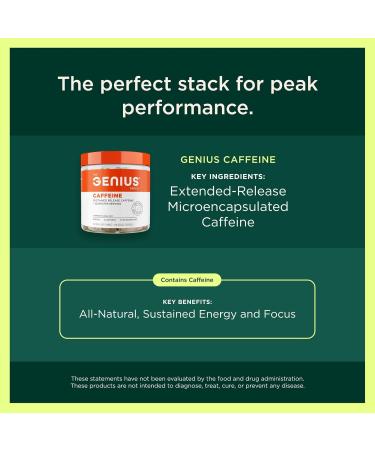 Genius Fat Burner - 60 Capsules for Men & Women | Optimize Weight Loss & Boost Energy - Buy Online on GoSupps.com