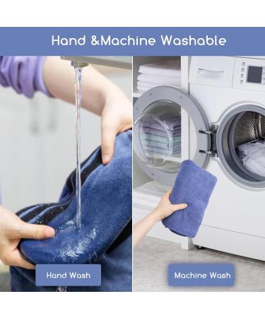 Nobleza Super Absorbent Dog Bathrobe - Fast Drying Towel Coat for Large Dogs/Cats, Adjustable & Cozy - Blue - Buy Online on GoSupps.com