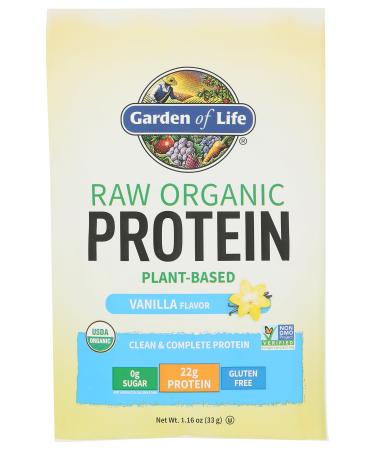 Garden Of Life Organic Raw Protein Vanilla 1.16 OZ