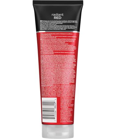 John Frieda Radiant Red Red Boosting Conditioner for Replenished Natural Red Tones (250 mL) - Buy Online on GoSupps.com