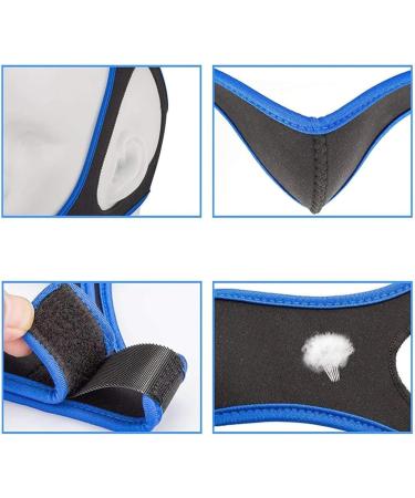 Airflow Jaw Strap Air Flow Jaw Strap Snoring Chin Strap Breathable Unisex Jaw Support Facial Lifting Strap (Black 1PCS) - Buy Online on GoSupps.com