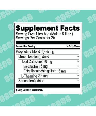 Hyleys Slim Tea Blackberry - 25 Foil Bags | Herbal Weight Loss Tea - Buy Online on GoSupps.com