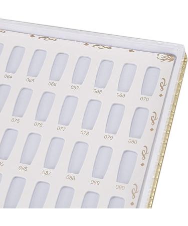 Vadillo 2X 120 Tips Nail Color Art Display Book Nail Polish Color Chart Color Chart Cute Nail Art Chart for Nail Salon Tool - Buy Online on GoSupps.com