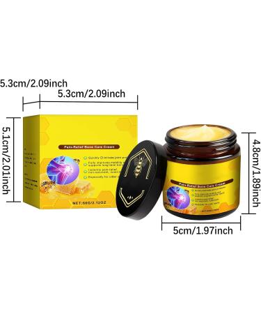Cr me de soin des os r utilisable 60 g baume de massage formule non grasse absorption rapide pour soulager tout le corps pour le dos le cou les mains les pieds et les genoux - Buy Online on GoSupps.com