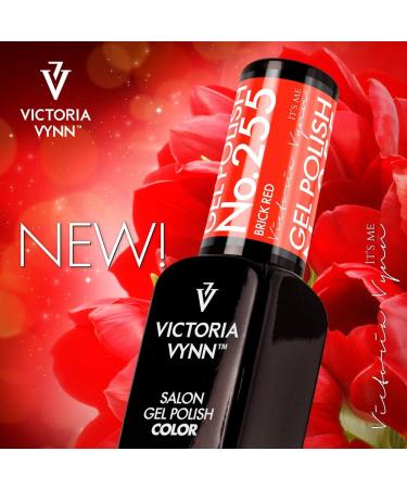 VICTORIA VYNN GEL POLISH NO. 255 BRICK RED - Buy Online on GoSupps.com