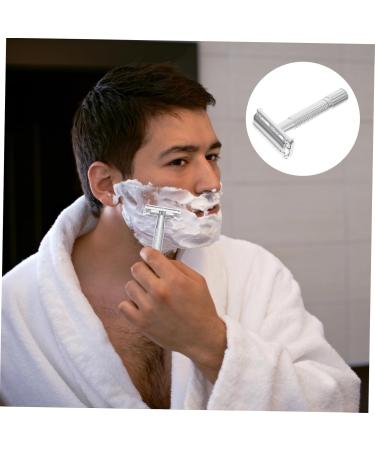 Buy 1 Set Long Handle Razor Beard Shaving Cutter - Old Style Manual Beard Shaver for Men - International Shipping Available - Buy Online on GoSupps.com