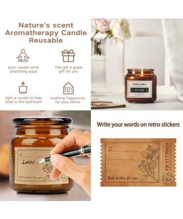 Sage Cleansing House Candle Set - 32oz Long Lasting Aromatherapy Soy Candles for Home - Stress Relief Gifts for Mom & Dad - 2 Pack - Buy Online on GoSupps.com