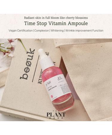 Buy THE PLANT BASE Time Stop Vitamin Ampoule | Prunus Yedoensis 83% | 14 Vitamins & Bakuchiol | Premium K-Beauty for Youthful Skin - International Shipping Available - Buy Online on GoSupps.com