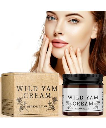 Wild Yam Cream Wild Yam Cream For Menopause Natural Relief For Perimenopause Symptoms Advanced Plant-Based Formula Wild Yam Moisturizing Cream Hormonal Balance Cream For Women (60g) - Buy Online on GoSupps.com
