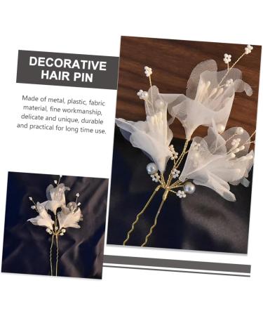 minkissy Bridal Headpiece Wedding Hair Accessories Wedding Hair Clips Hair Accessory for Women Bridal Hair Clip Bridal Hair Accessories Hair Jewels for Women Hair Pin Manual Bride Decorate - Buy Online on GoSupps.com