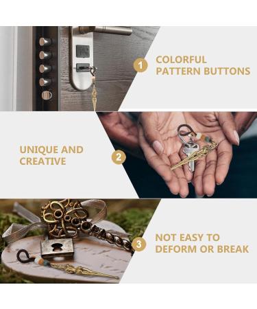 Crystal Earpick Keychain - Vintage Purse Ornament for Ear Cleansing and Removal - Buy Online on GoSupps.com