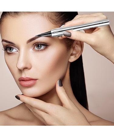 Dual Tip Eyebrow Pencil Dual-Ended Eyebrow Dual-Sided Eyebrow Pencil Eye Brow Definer Pencil Professional SweatProof for Different Eyebrow Makeup Brow Enhancing Water Proof Eyebrow Pencil 02 - Buy Online on GoSupps.com