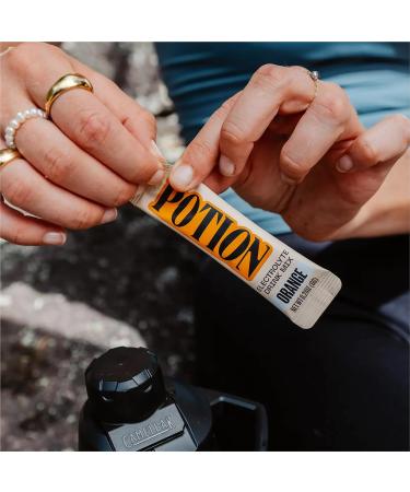 Potion Supernatural Hydration Electrolyte Drink Mix for Rapid Rehydration | Sugar-Free Vegan Caffeine-Free | Orange 30 Servings - Buy Online on GoSupps.com
