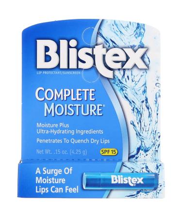 Blistex Complete Moisture Lip Balm Spf 15 0.15 Ounce