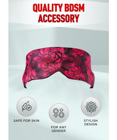 Romantic Toys Kit: Feather Tickler & Satin Blindfold - 59 Intimate Accessories for Couples - Buy Online on GoSupps.com